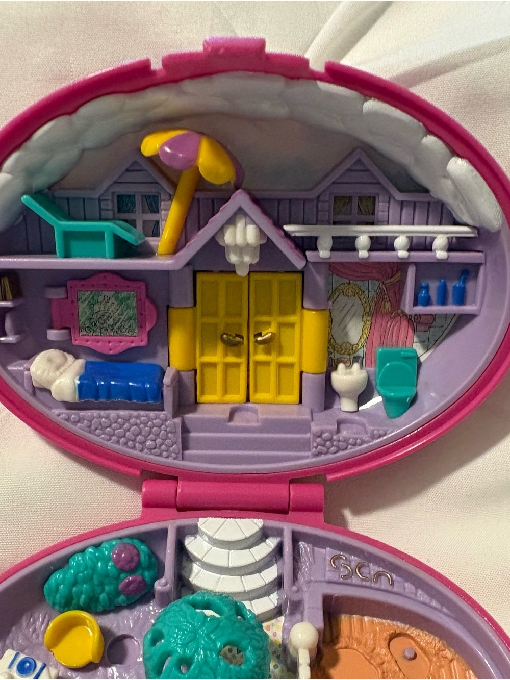 Polly Pocket Palomino Pony 1995 by Blue Bird - Picture 5 of 8